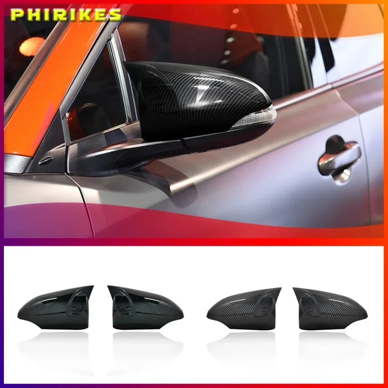 

Car Rear View Wing Mirror Cover Trim Look Side Door Wing Mirror Cover Caps For Toyota C-HR CHR 2016 2017 2018 r20 Carbon Fiber