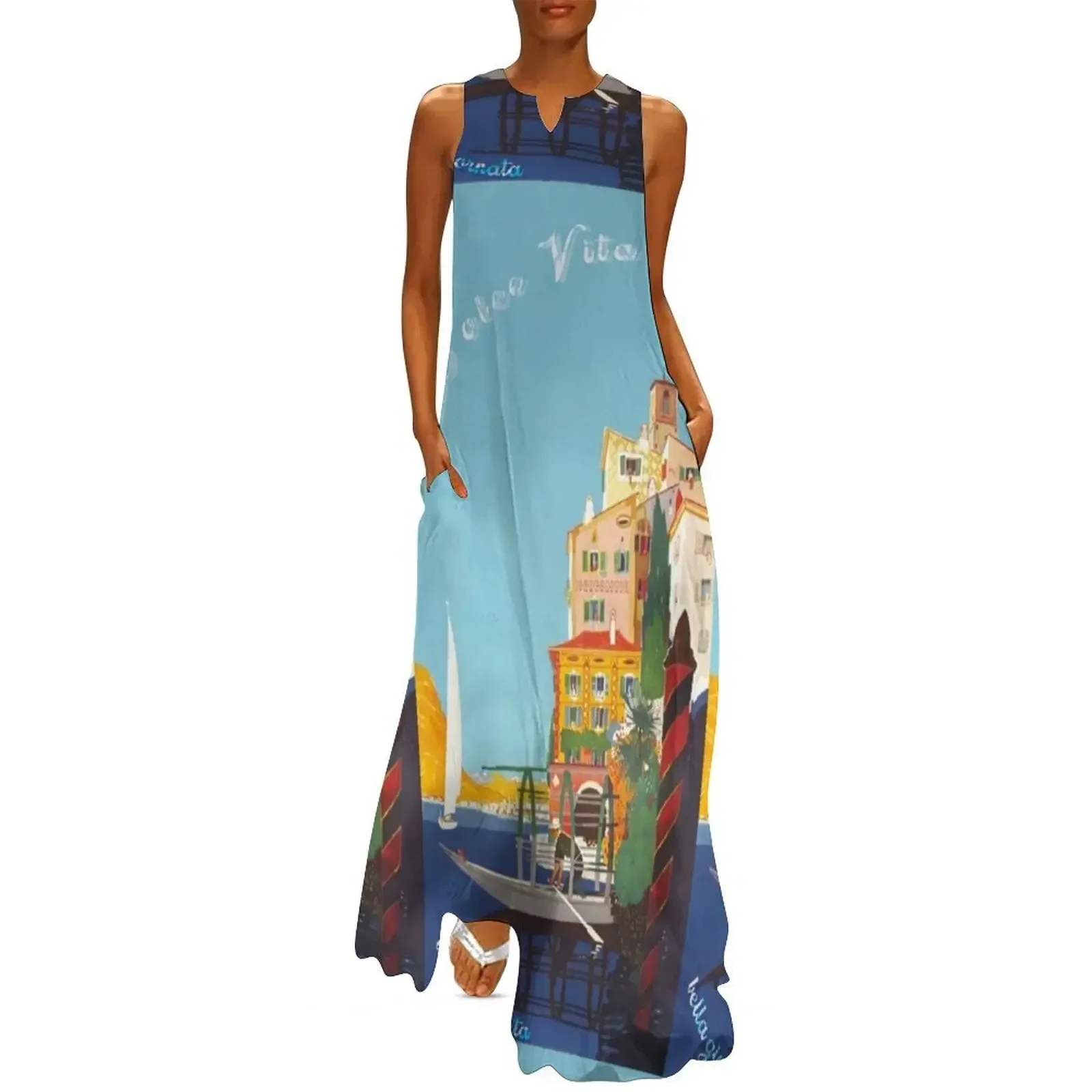 

Living the dream Italian holiday edition Dolcce Vita - Bella giornata Wear the change you want to see Long Dress