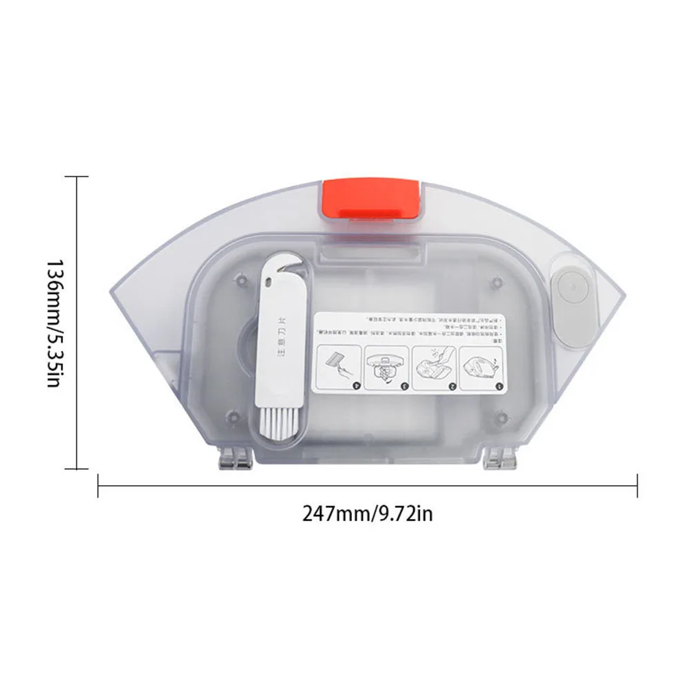 Para Xiaomi S20 D106 caja de polvo tanque de agua para Xiaomi Mijia E10 E12 B112 accesorios de Robot aspirador view 3
