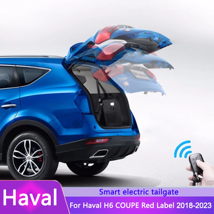 Electric Tailgate For Haval H6 COUPE Red Label 2018-2023 Trunk Lift Electric Hatch Tail Gate Auto Rear Door Tail Box Intelligent