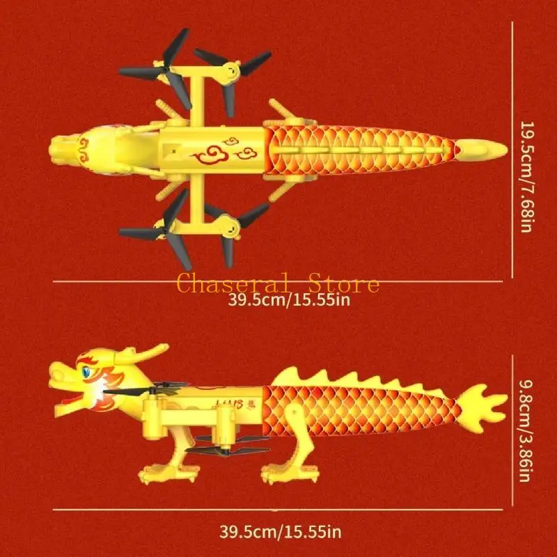 E7CE – avion Dragon télécommandé à 4 essieux, jouet facile à voler, jouet électronique pour enfant, quadrirotor télécommandé,