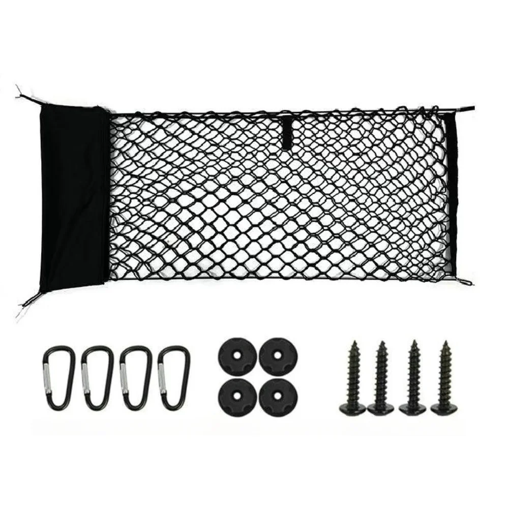 Truck Bed Net with Folding Mechanism Double Expansion Layers Prevent Shifting of Gear During Movement Truck Bed