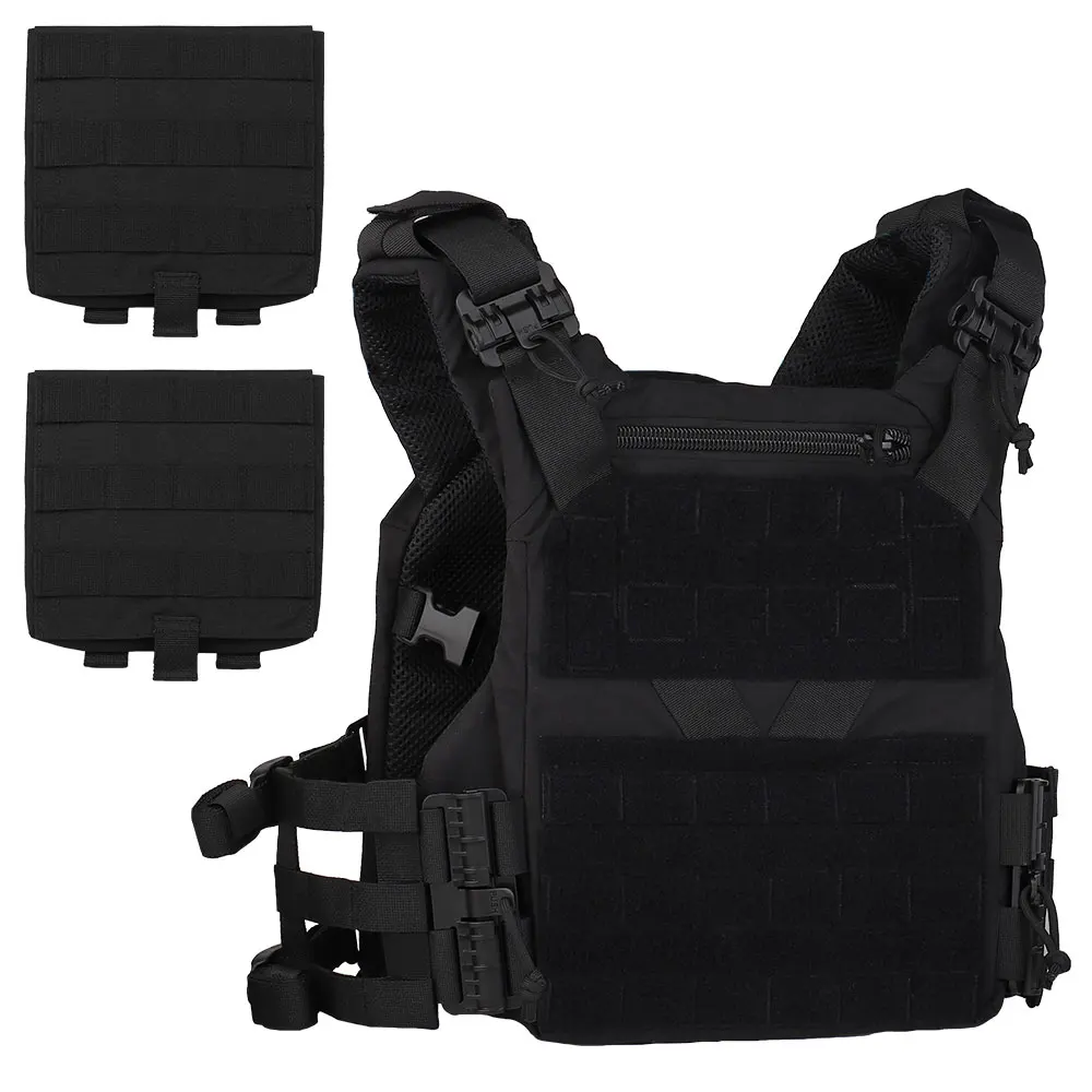 K-serie Plate Carrier Camo-stijl Full-Size Universal Ranger Green Jachtvest Airsoft Tactical Gear met Quick-release-systeem