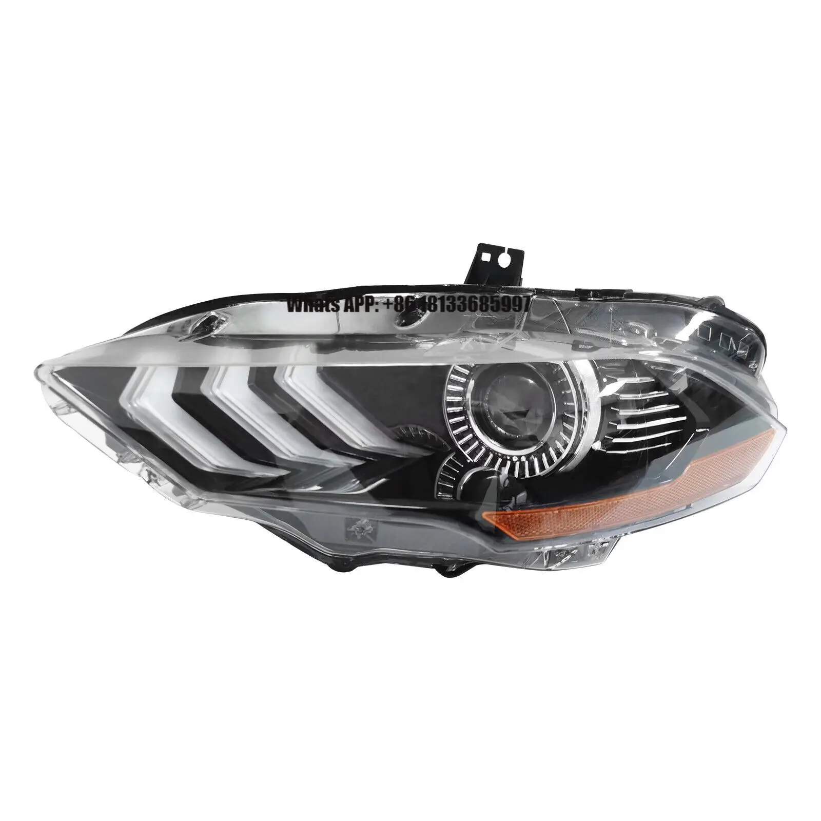 

For Mustang 2018-2021 Car Spare Parts Parts Front Full LED Driver Passenger Head Lamp Headlight