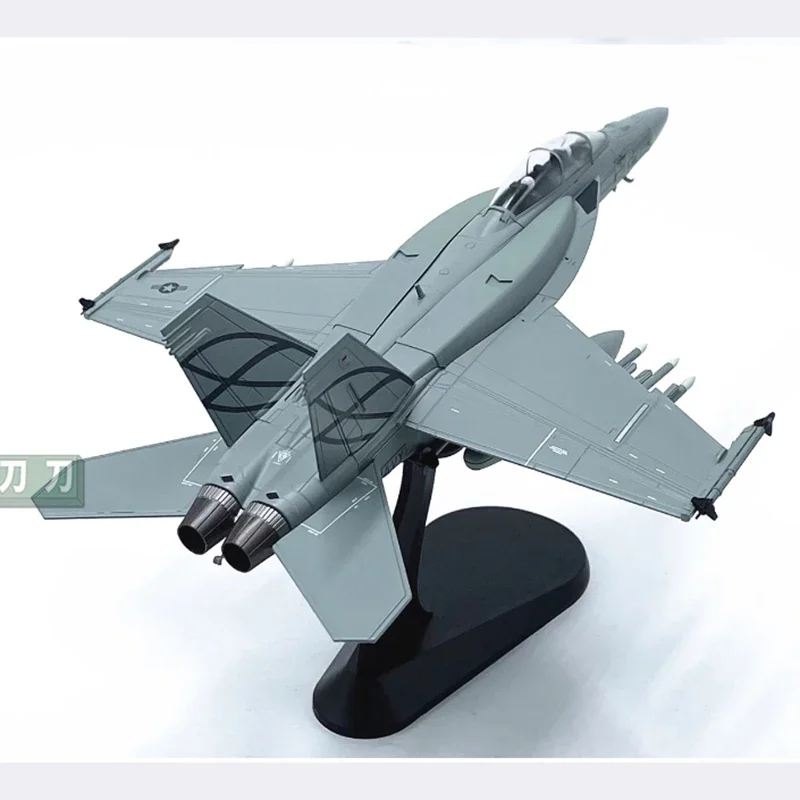 Diecast 1:72 Scale American F/A-18F fighter Alloy Finished Aircraft Simulation Model Static Decoration Souvenir Gifts For Adult