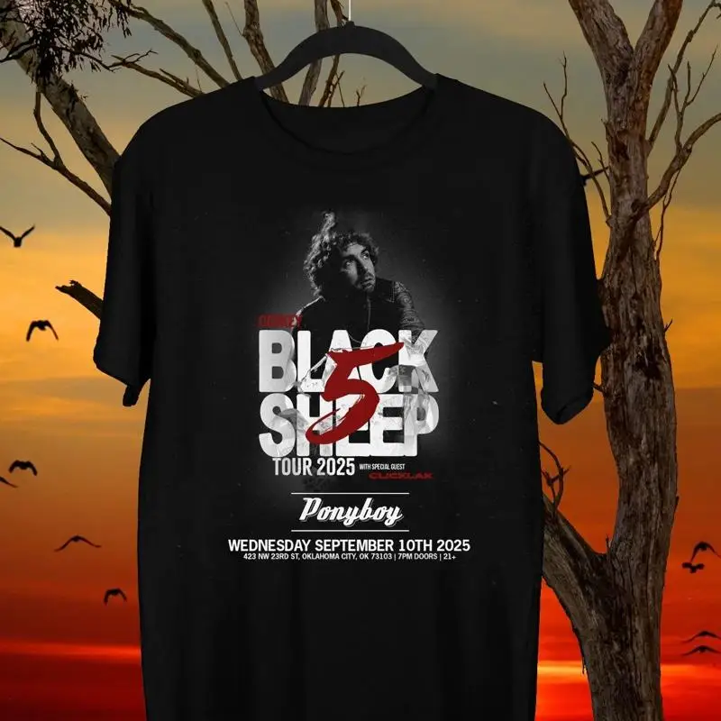 Caskey Black Sheep 5 Tour 2025 Full Size S To 5Xl T Shirt New Hot
