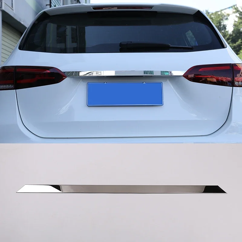 

Stainless Steel Car Tail Door Decoration Strips Trim Accessories For Mercedes Benz B Class W247 B200 2019-2020