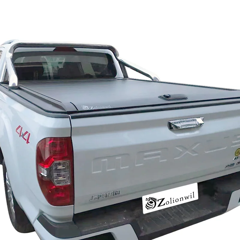 

Zolionwil Accessories Ute Truck Bed Retractable Tray Lid Roller Back Rear Hand Manual Pick Up Tonneau Cover For LDV Maxus T90