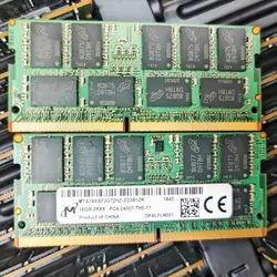1pcs Micron Server ECC RAMs DDR4 16GB 2400MHz Server laptop Memory ddr4 16GB 2Rx8 PC4-2400T-11 ECC SODIMM Server Laptop memory