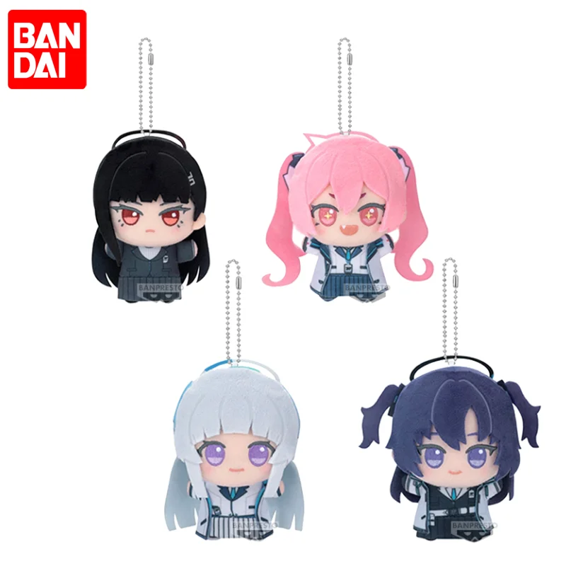 

In Stock Genuine Bandai Blue Archive Mascot Plush Seminar Plush Pendant Hayase Yuuka Ushio Noa Tsukatsuki Rio Kawaii Doll Toys