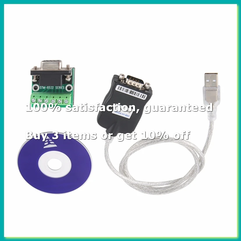 USB 2.0 to RS485 -485 RS422 -422 DB9 COM Serial Port Device Converter Adapter Cable, PL2303-DTB1