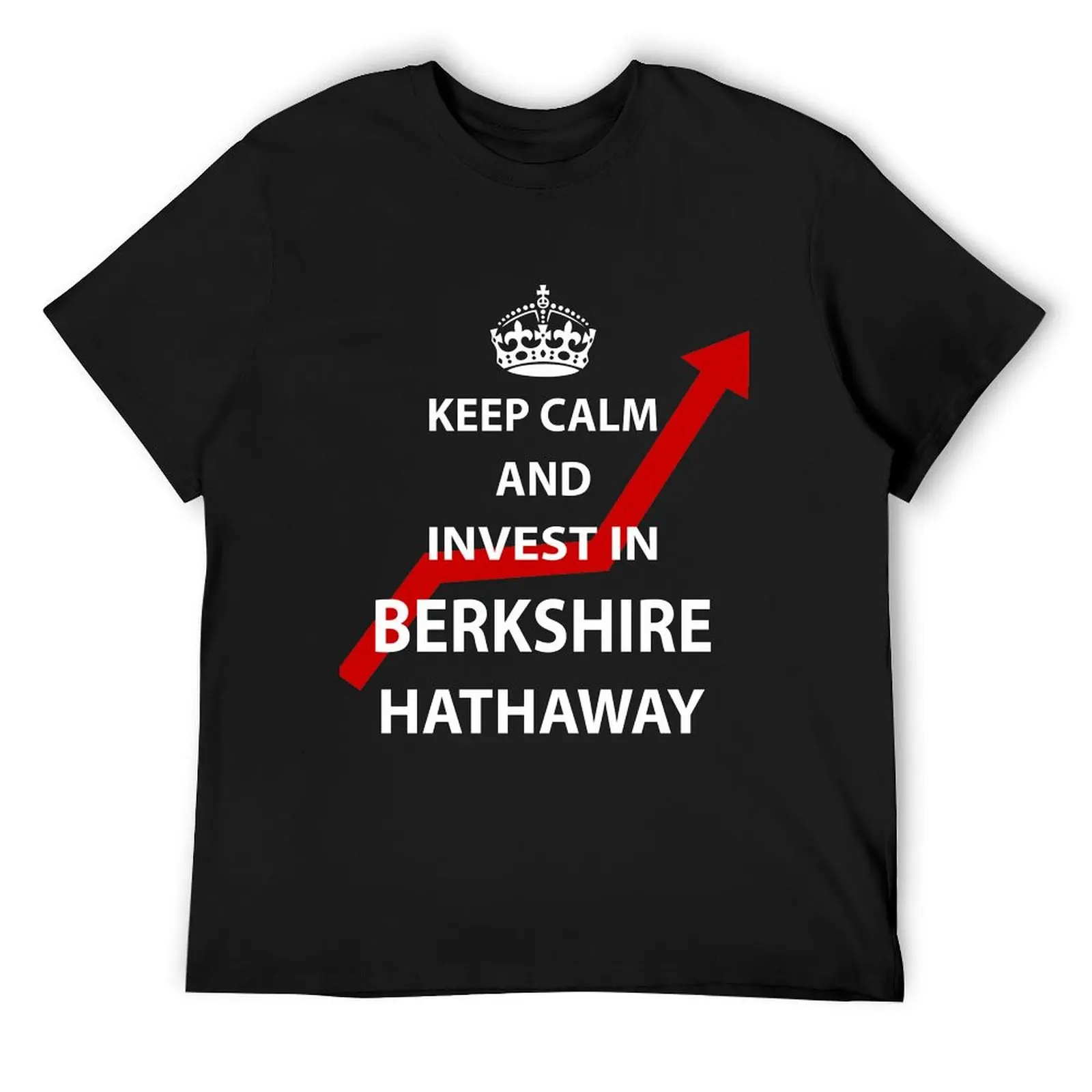 Keep Calm and Invest in Berkshire Hathaway T-Shirt cotton graphic tees summer top sublime cute clothes t shirt for men