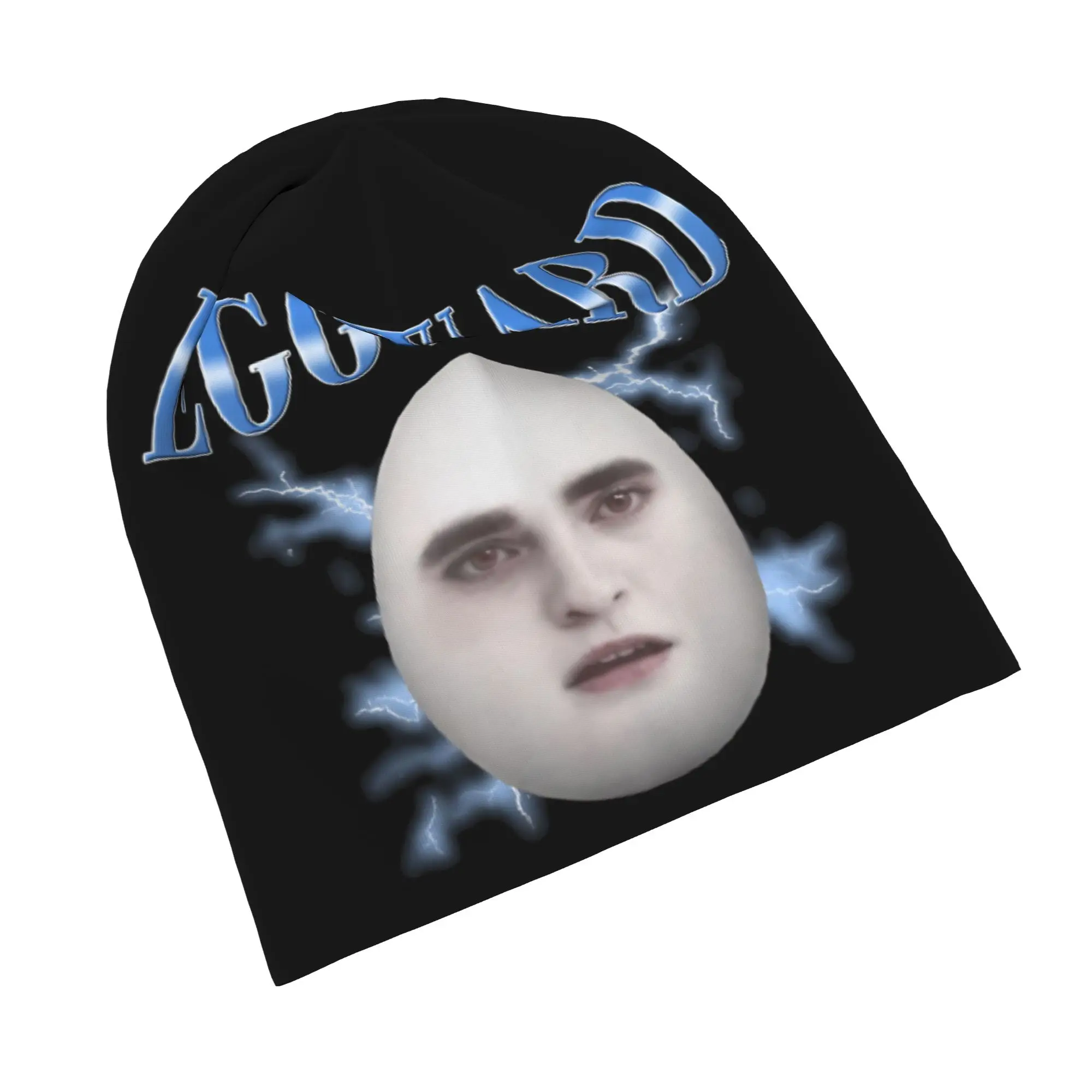 Eggward Funny Silly Meme Skullies Beanies Hats Twilight Edward Cullen Hip Hop Men Women Street Cap Warm Dual-use Bonnet Hat