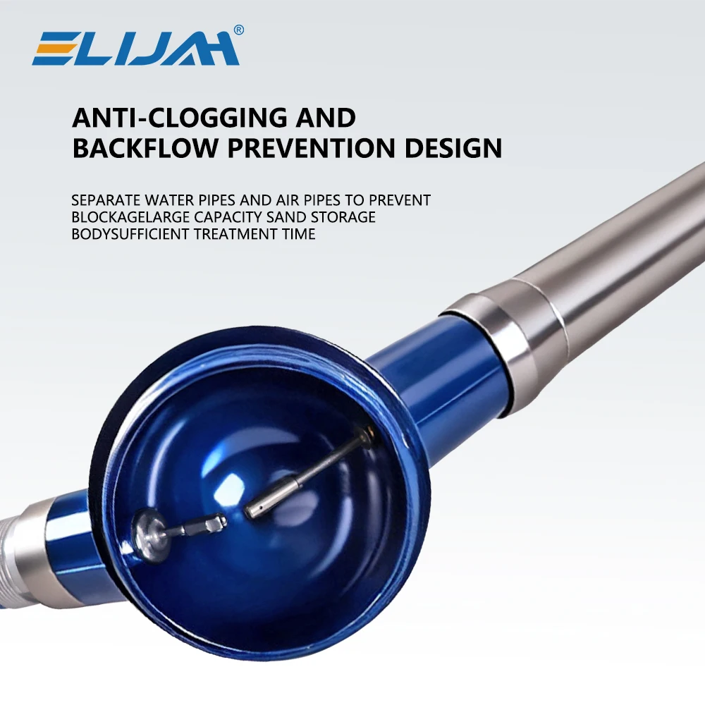 ELIJAH Dental 360° Rotation Suitable for Intraoral Procedures Operates Silently Air Powered Tooth Polishing System Dentist Tool