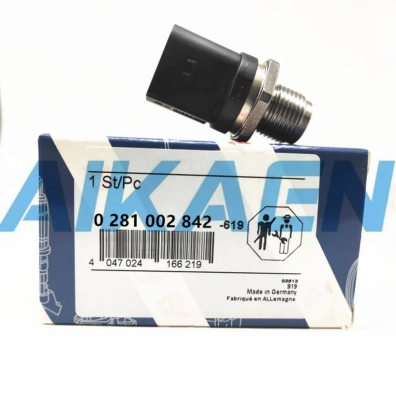 

0281002842 Original box Fuel Rail Pressure Sensor Common Regulator A0061536528 0061536528 0041536728 A0041536728 059130758