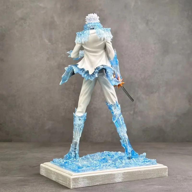 28cm Anime Bleach GK Statue Toshiro Hitsugaya Action Figure Manga
