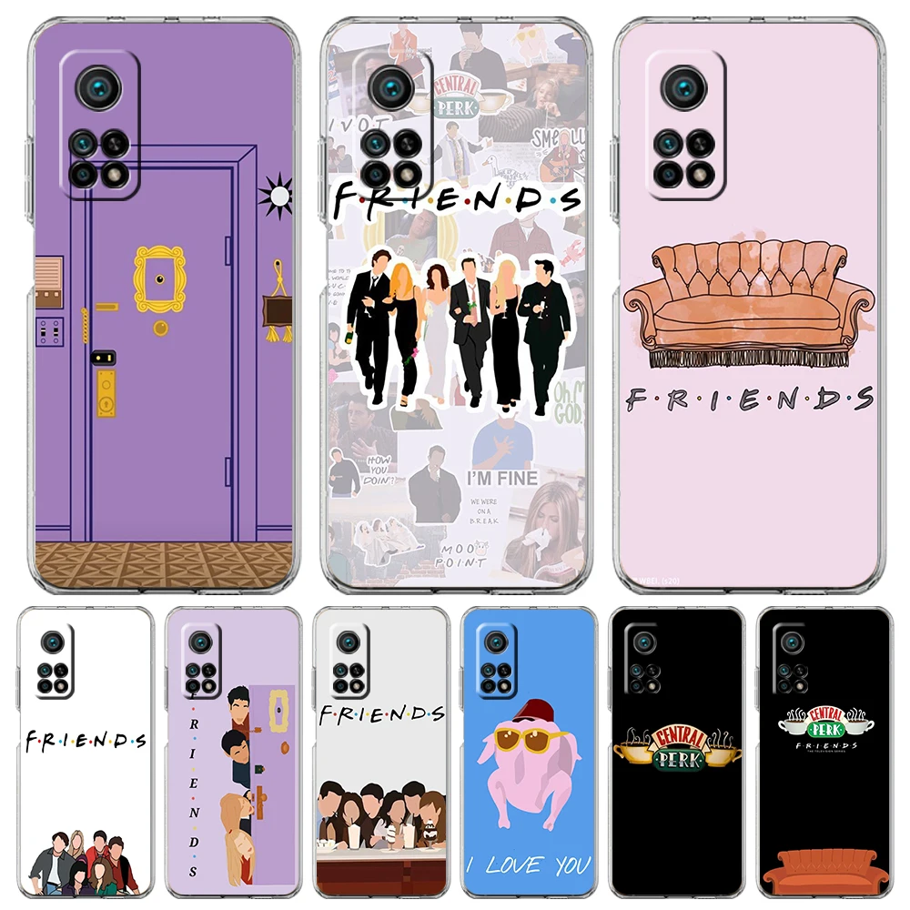 Perk Coffee friends tv Phone Case For Xiaomi 14 13 12 Lite Mi 11 11X 13T 12T 11T For Poco X5 X4 X3 NFC F5 F4 M4 Pro 5G Cover