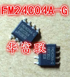 Free shipping  FM24C04A-G.FM24C04B-G  SOP-8   10pcs  As shown