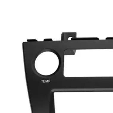 Black ABS Car Radio Panel For Dash Facia Kit For For Nissan For Elgrand For E51 2005-2007 RHD Install Frame Trim For Bezel Inter