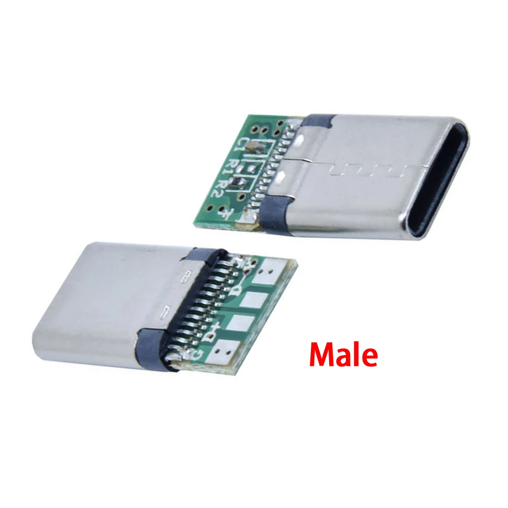 USB إلى نوع C محول ، موصل USB-C ، ذكر إلى مايكرو USB Type-C أنثى محول لماك بوك ، سامسونج S20 ، 10 قطعة