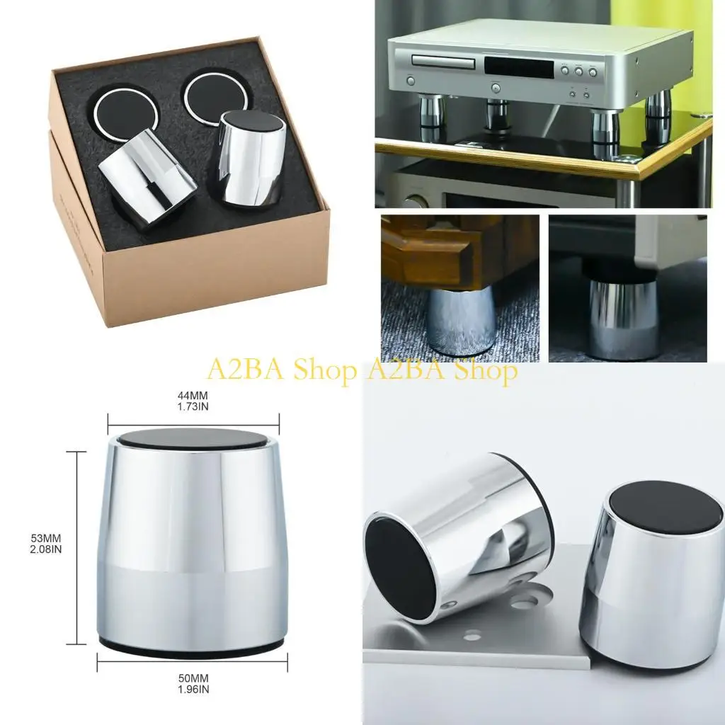 

A2BA 4 шт. аудио-амортизаторы для ног, гвозди, подушечки для ног для Hi-Fi динамика, усилителя компакт-дисков, подушечки для ног