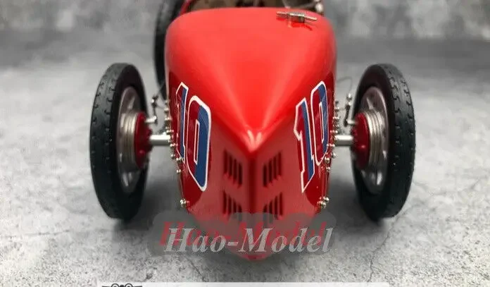 CMC 1/18 For Bugatti T35 #10 1924 Car Model Alloy Kids Toys Boys Birthday Gifts Simulation Hobby Display Collection Red blue