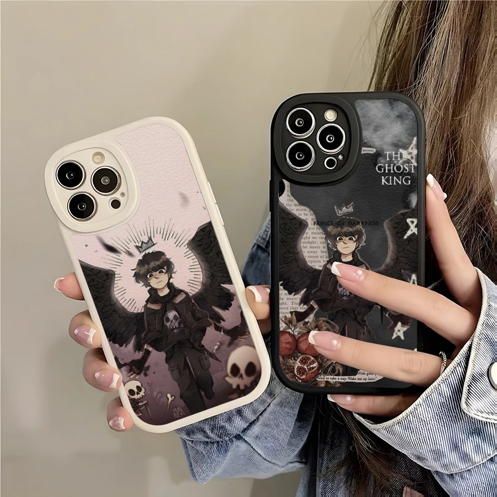 Cartoon Movie P-Percy Jackson Phone Case For Iphone 16 15 14 13 Pro Max 12 11 Mini X Xr Xs 7 8 Puls Lambskin Cover