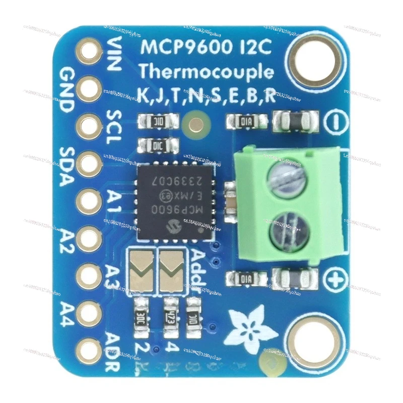 

4101 MCP9600 I2C Thermocouple Amplifier for Type K, J, T, N, S, E, B,R,4101