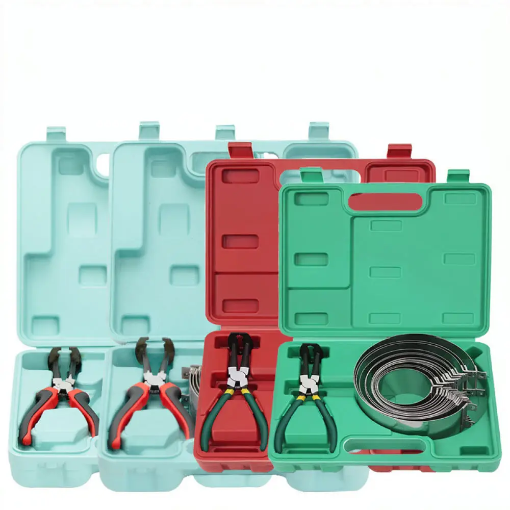 Ferramenta de Compressão de Cilindro de Motor para Instalação de Anéis de Pistão, Acessório Profissional de Aço Manganês para Reparo Automotivo