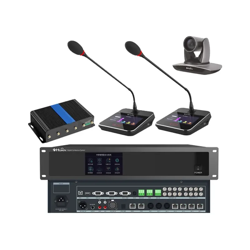 Voting Conference Room Audio And Video Solution Discussion Speaker Microphone System tools for office meetings