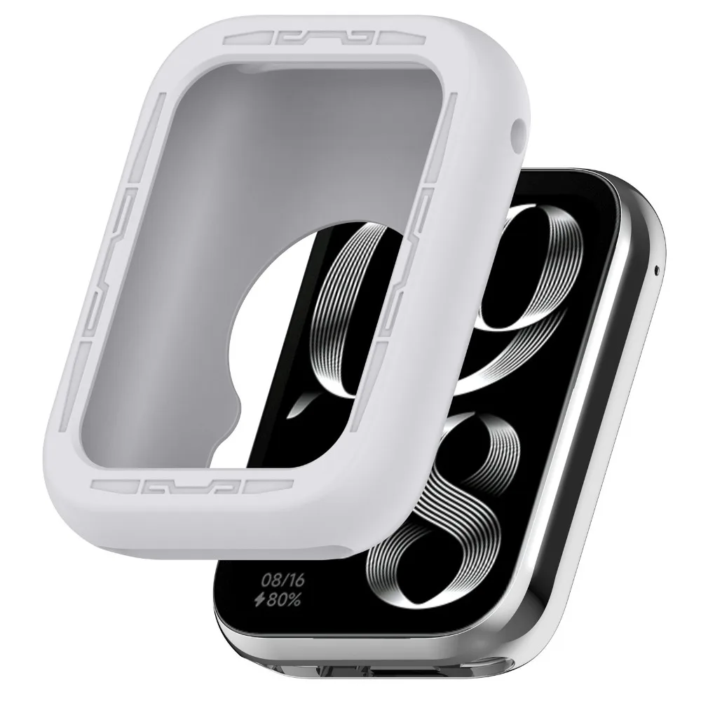 Funda protectora de silicona para Xiaomi Mi Band 8 Pro, colorida, anticaídas, suave, resistente a los arañazos y a los golpes