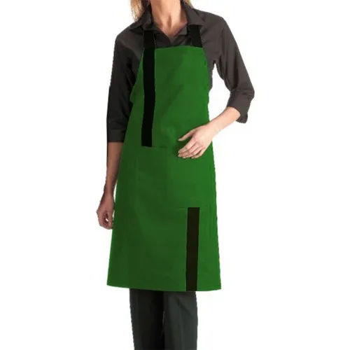 Medusa Forma Bib Apron Chef Barista Cook Barber Tattoo Waiter Bib Green