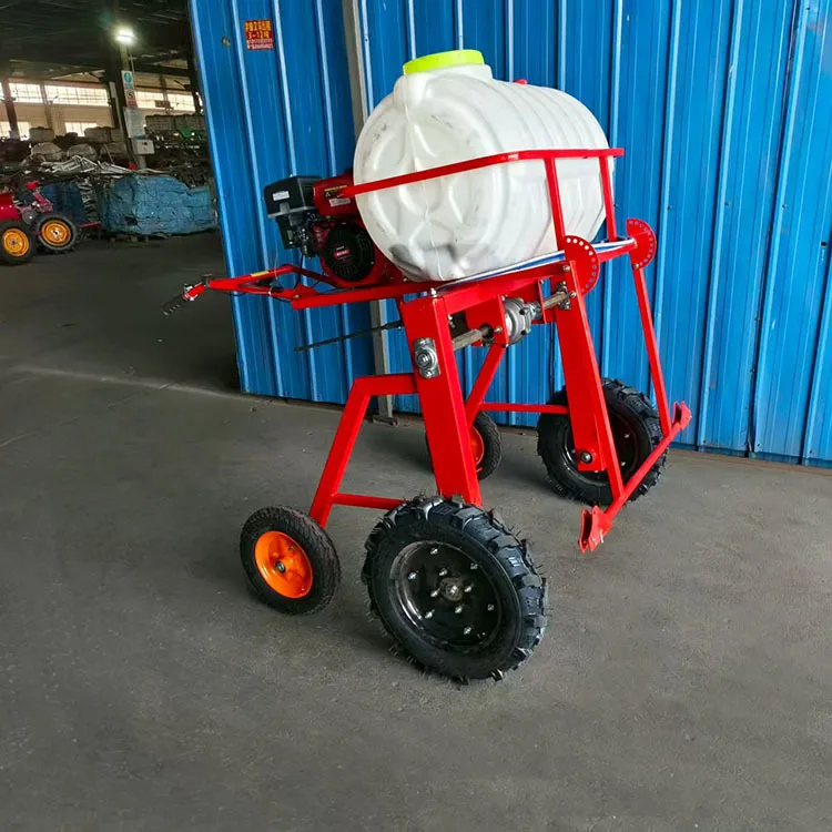 【Moscow Exclusive Price】Walk-Behind Powered Sprayer Self-Propelled Agricultural Spraying Machine for Crops and Greenhouses