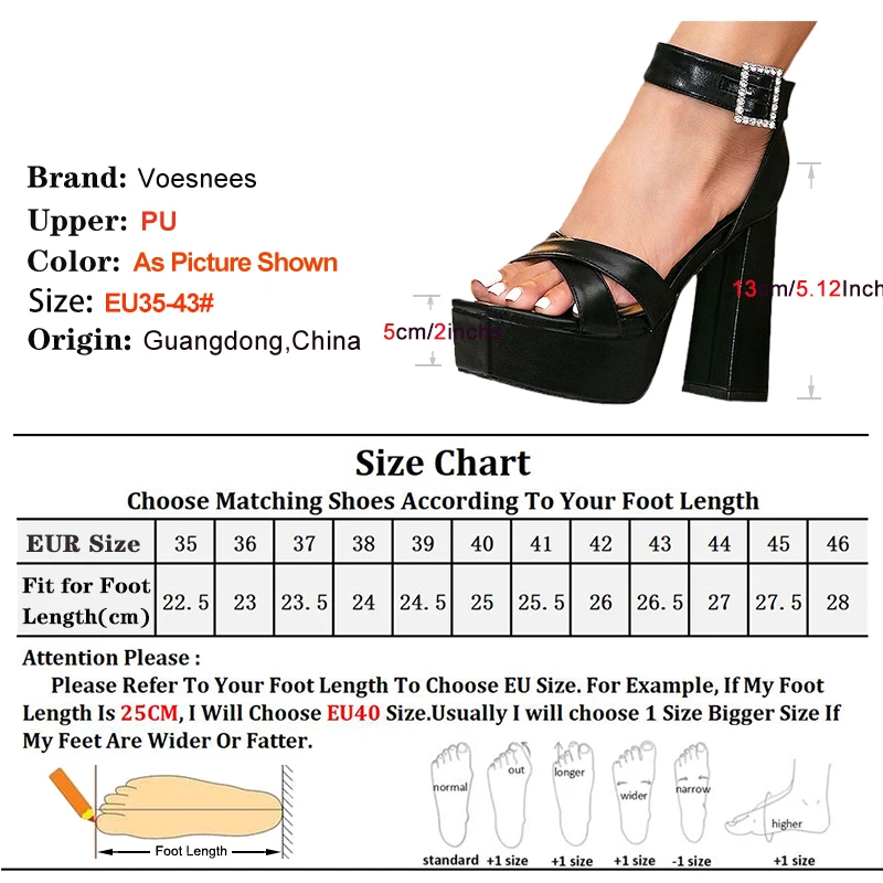 13 سنتيمتر سميكة وحيد الماس مشبك حزام ساحة تو الصنادل للنساء عالية الكعب منصة عبر حزام الصيف تنوعا أحذية نسائية