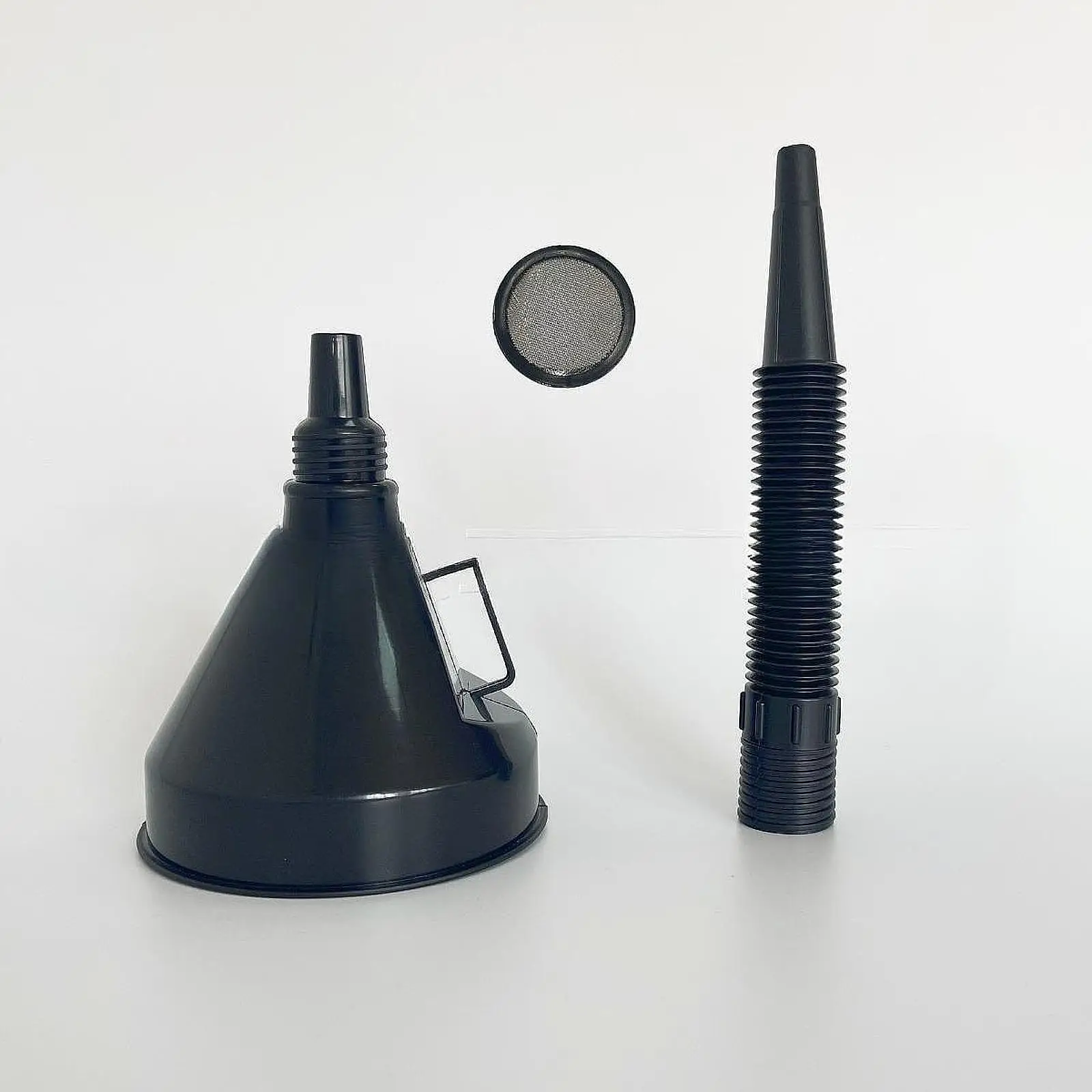 

Automotive Funnel Flexible Hose Multifunctional Mesh Screen Filter Wide Mouth