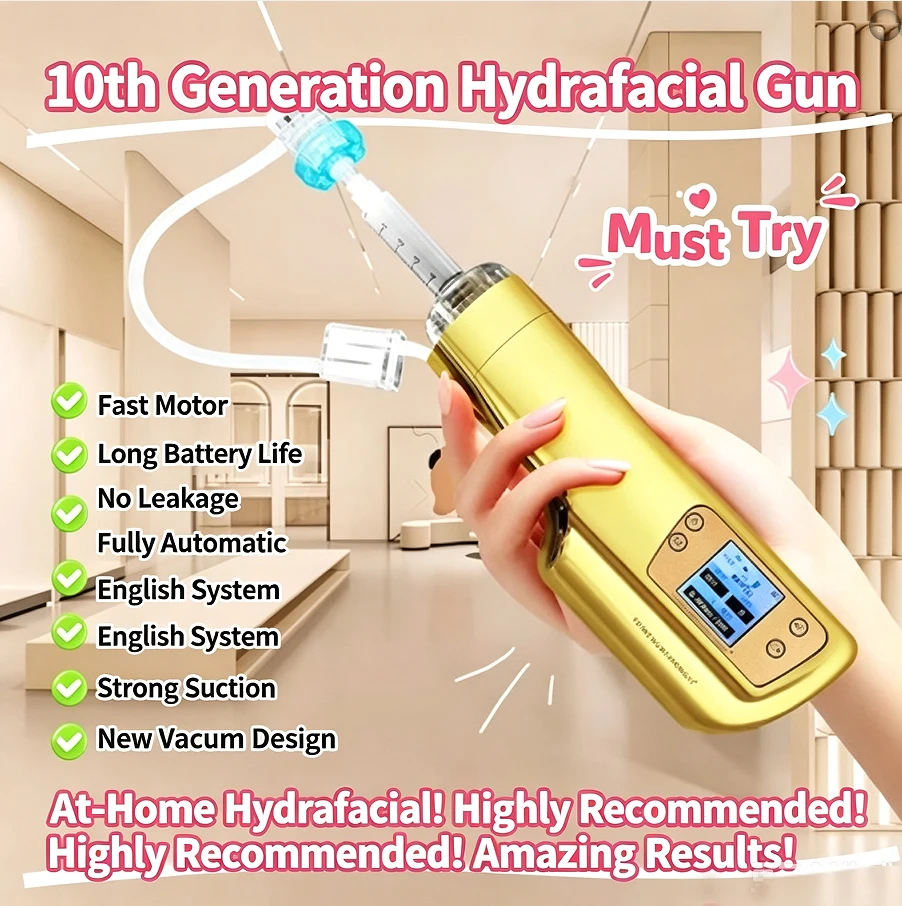 The tenth generation  Haifei Water Light Machine Instrument - Automatic Leak-Proof Home Beauty Salon Use Water Light Gunner