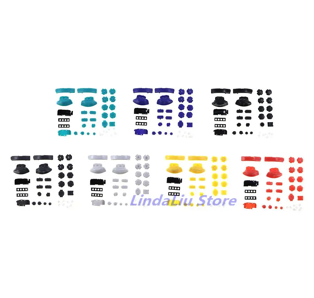 1 مجموعة ABXY زر الاتجاه مفاتيح SR SL L R ZR ZL الزناد مجموعة كاملة أزرار ل نينتندو سويتش تحكم إصلاح أجزاء