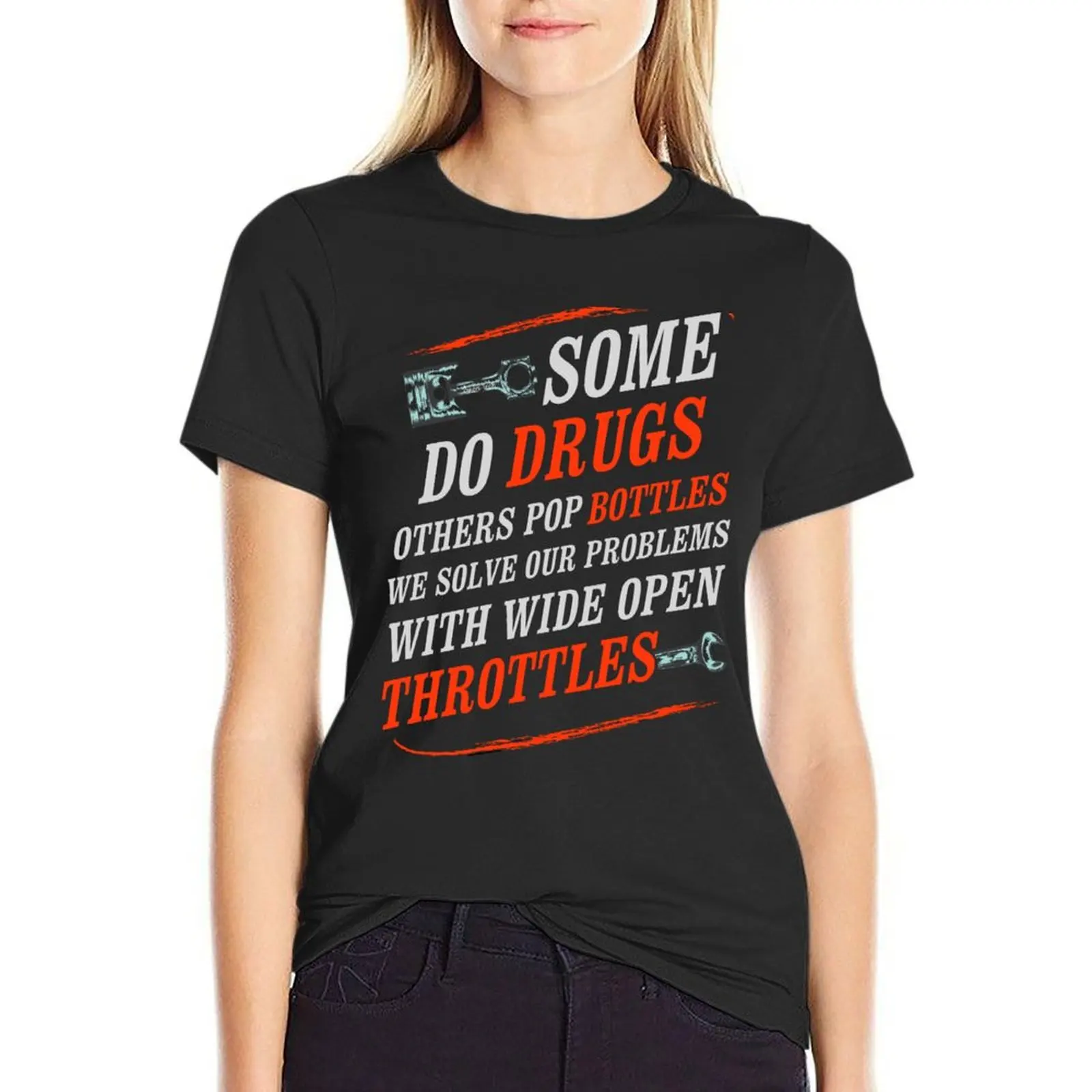 

Bikers T-Shirt oversized shirts graphic tees female customs plain t shirts for Women