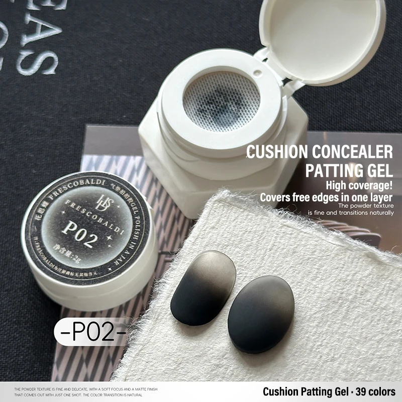 39-Farben Air Cushion Patting Gel Hochsättigendes Blush Gradient Ombre Nagelkunst Gel Ohne Reinigung Malerei Transfer UV LED Soak Off – Detail 10