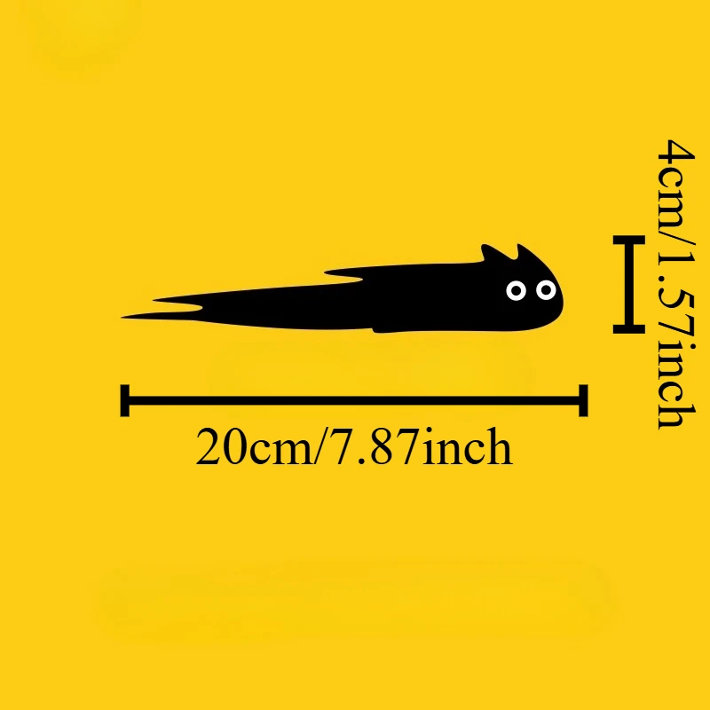 1PC Funny Cat Motorcycle Sticker Waterproof Vinyl Decal for Motorbike Helmet Front Fairing Side Panel Car Body Electric Scooter