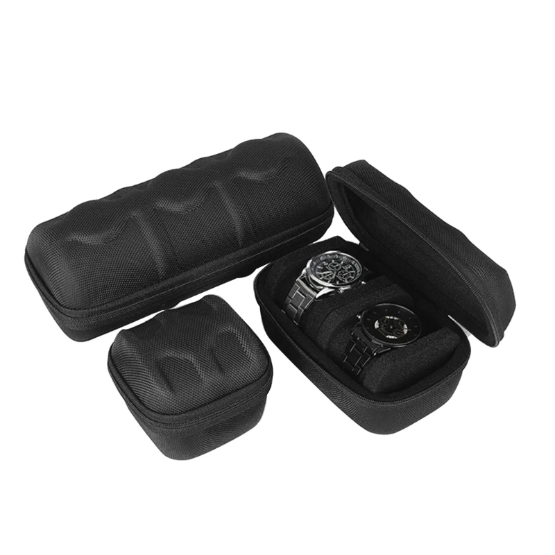 Anti Dust Watch Travel EVA Case Zipper Storage Coin Bag Wristwatch Box Waterproof Portable Watch Storage Box Shockproof