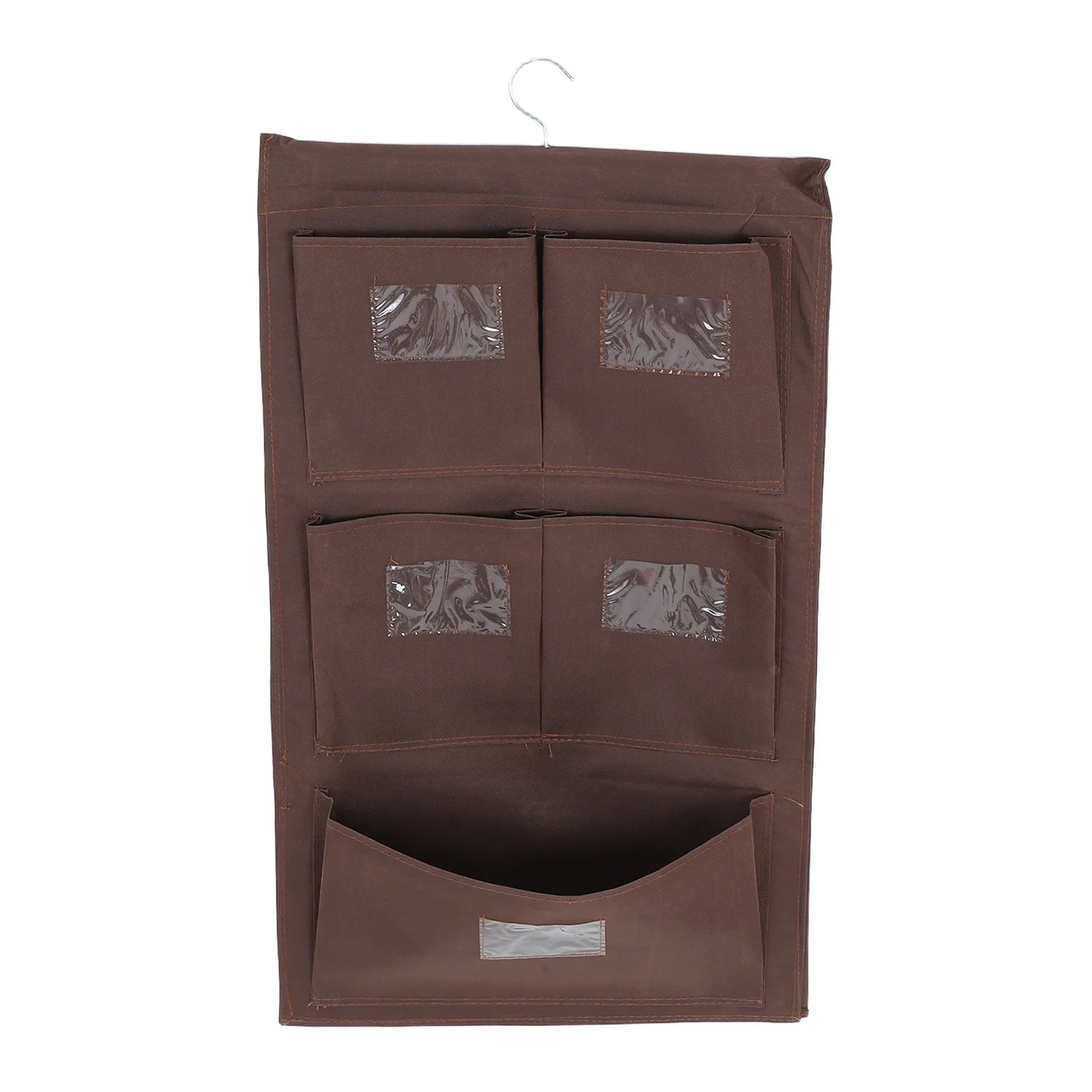 

Cleaning Cart Accessories Dual Sided Janitorial Bag Sturdy Rod Metal Hooks Cloth Organizer Storage Utility Bags
