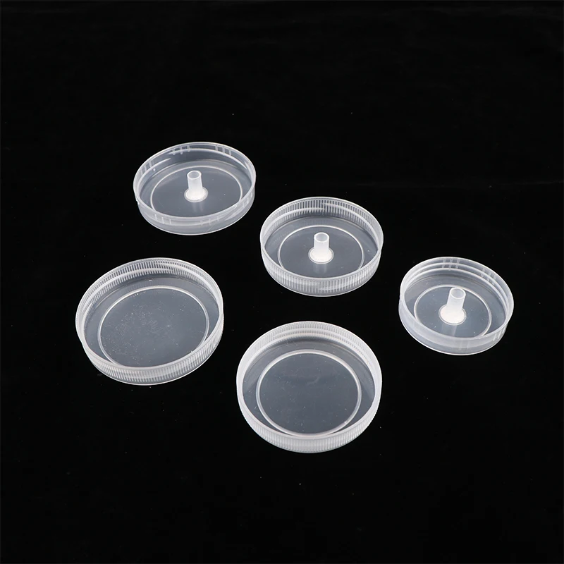 10Pcs Diameter 53/63/70mm Tissue Culture Bottle Cap Resistant Fungus Bottle Airtight Cap Breathable Special Cap Culture Caps