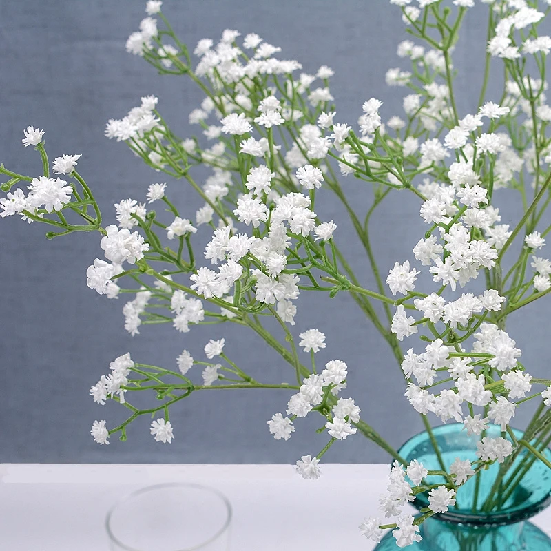

1pc Artificial Baby's Breath Gypsophila Fake Flowers DIY Bouquet Making Wedding Home Table Decor Photography Prop Supplies