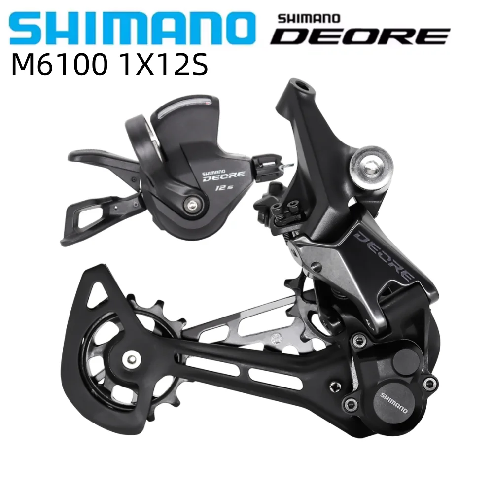 

SHIMANO DEORE M6100 12 Speed Derailleurs Groupset SL M6100 Shift Lever RD M6100 SGS Rear Derailleur 12S 12V