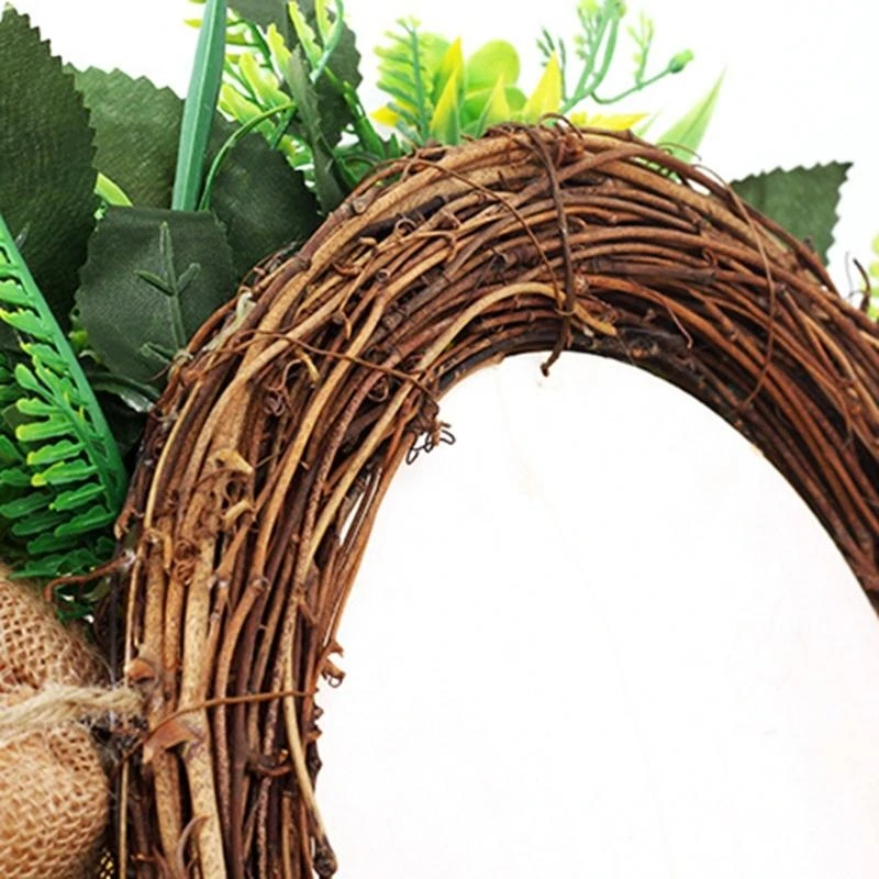 

Искусственный венок из подсолнечника, гирлянда, настенная передняя дверь, подвесные подвесные украшения 15UB