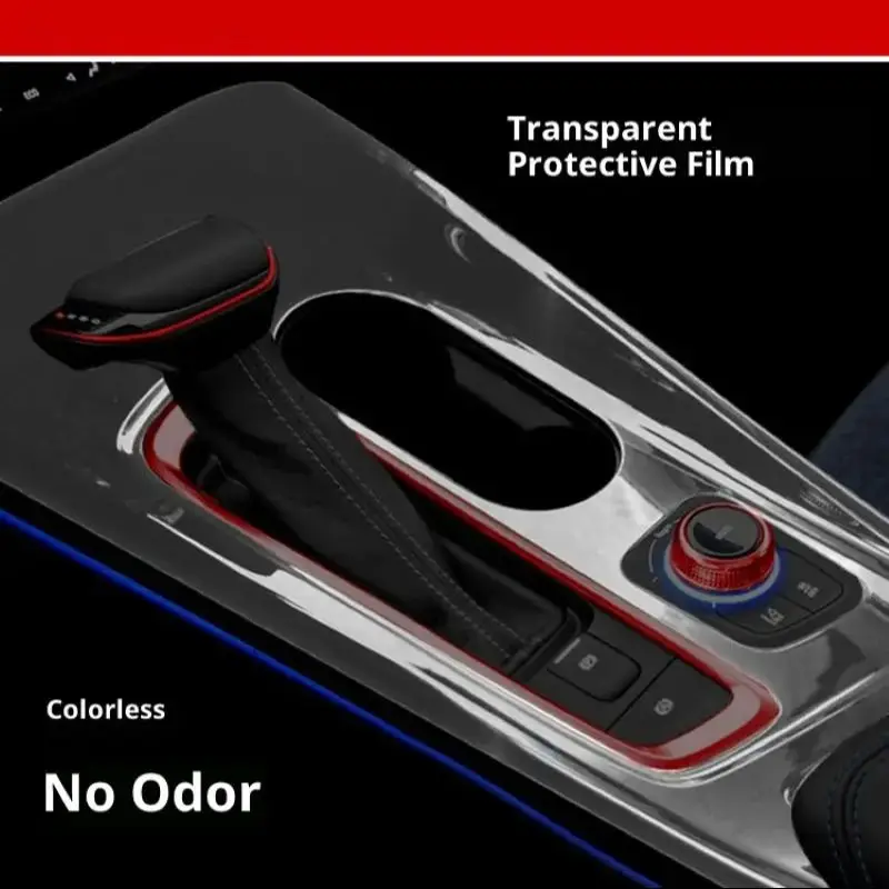 Para Buick Velite 6 película protectora de consola central, Kit de pegatinas de tablero antiarañazos VELITE 6, accesorios interiores de coche