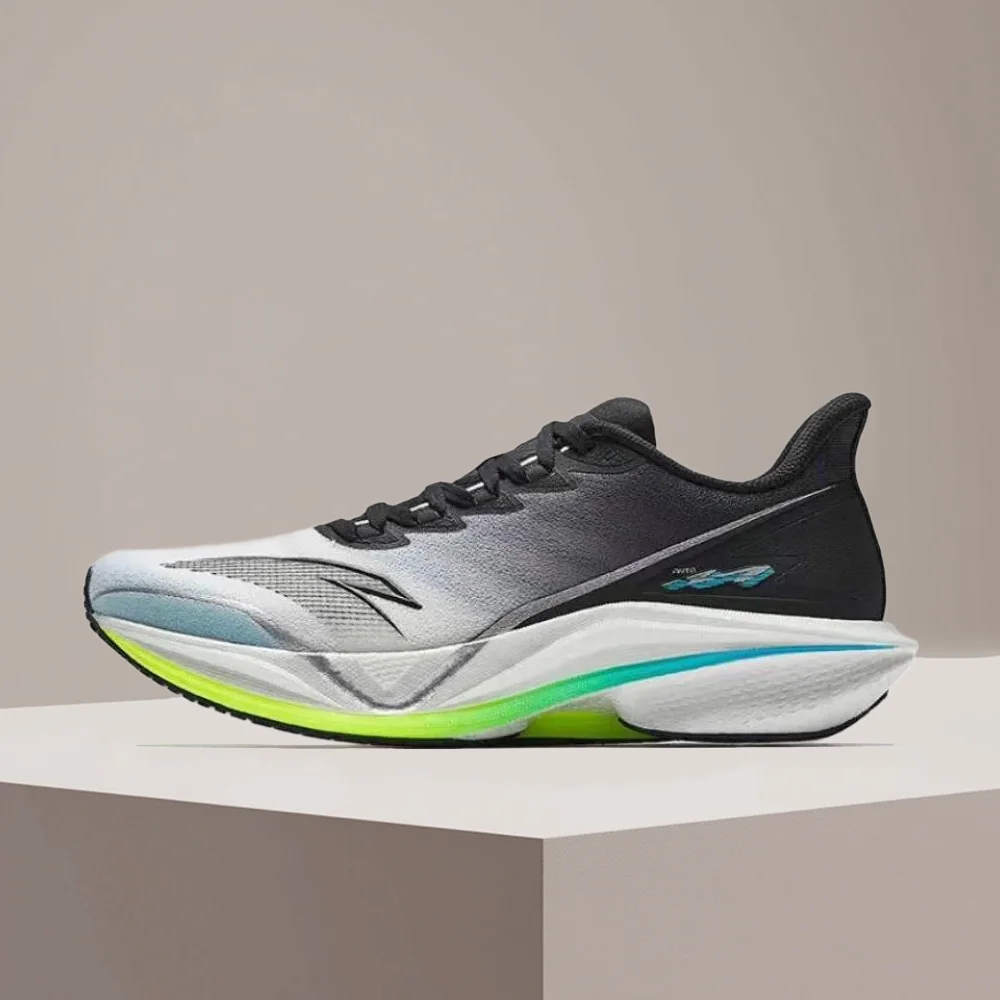 

Anta Men's Low-Top Casual Running Shoes: Slip-resistant, durable, and stylish. Available in black, white, and blue. 112515583-2