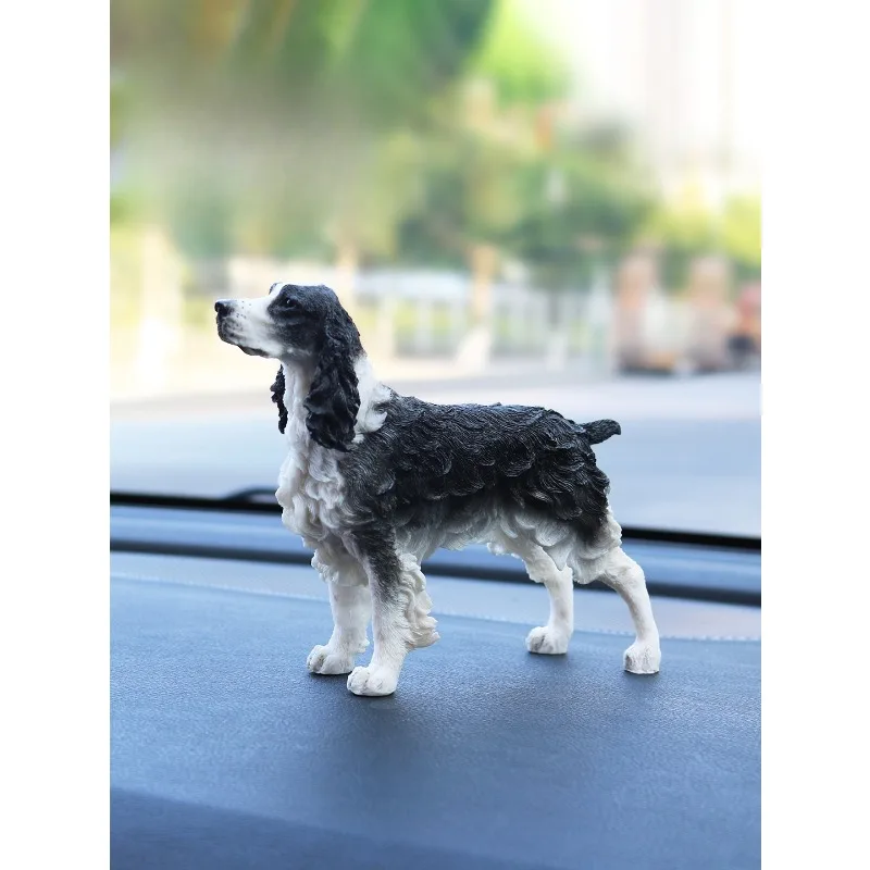 1/6 مقياس سبرينغر الذليل الكلب نموذج الراتنج محاكاة الحيوان الدائمة الموقف ل 12 بوصة لعبة الجندي عمل أرقام المشهد الدعائم