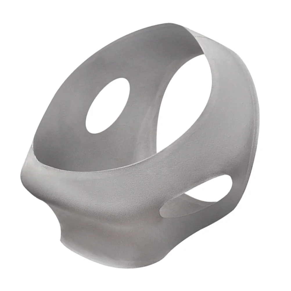 

Adjustable Breathable V Face Mask Slimming Face Lifting Belt Soft Comfortable Skin-Friendly For Women Grey Size